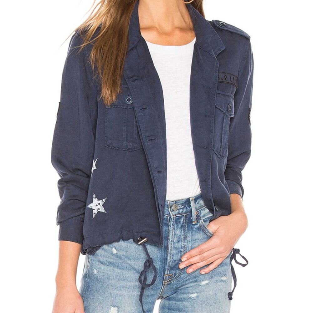 Rails M Grant Military Jacket in Indigo